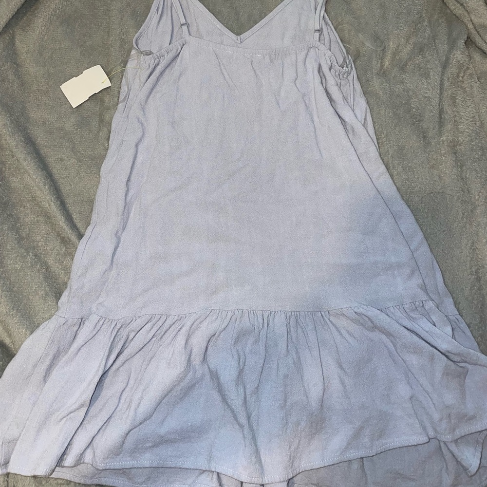 La hearts blue mini dress